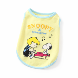 10061 Cartoon Puppy Cotton Vest for Dogs