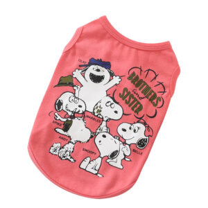 11010 Cartoon Dog Vest – Soft Breathable Pet Tank Top