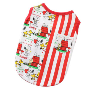 11023 Cartoon Dog Vest – Soft Breathable Pet Tank Top