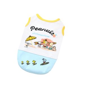 11065 Cartoon Puppy Cotton Vest for Dogs