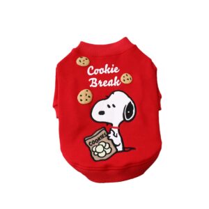19013 Cookie Break Dog Sweater | Warm Cartoon Pet Clothes